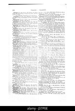 De Ortslexikon (Neumann) 0382 Banque D'Images