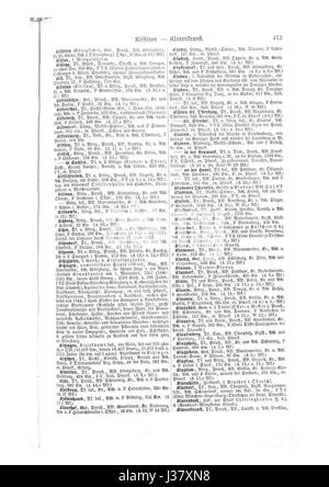 'De Ortslexikon' de Neumann est un ouvrage de référence qui fournit des informations détaillées sur divers endroits en Allemagne, y compris des données géographiques, historiques et culturelles. Banque D'Images