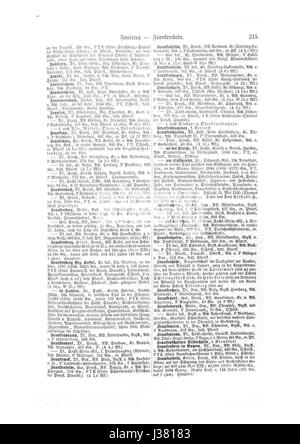 De Ortslexikon (Neumann) 0306 Banque D'Images