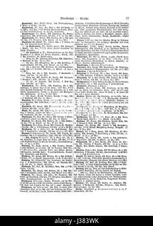 *De Ortslexikon* (Neumann) est un ouvrage de référence fournissant des informations détaillées sur les villes, villages et lieux en Allemagne. Il offre un aperçu historique, géographique et culturel des lieux allemands. Banque D'Images