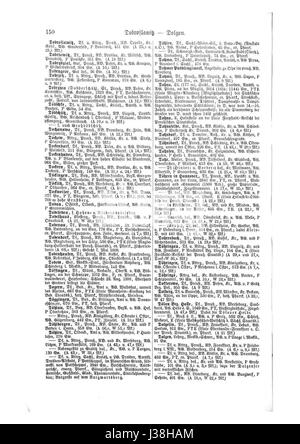 De Ortslexikon (Neumann) 0234 Banque D'Images