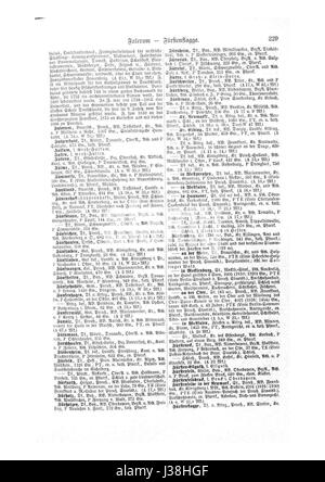 De Ortslexikon (Neumann) 0321 Banque D'Images