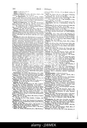 De Ortslexikon (Neumann) 0290 Banque D'Images