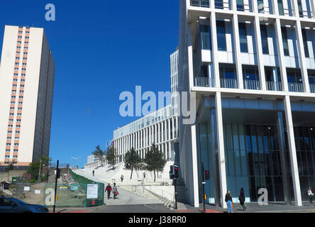 Ville de Glasgow College nouveau campus Cathedral Street Glasgow Banque D'Images