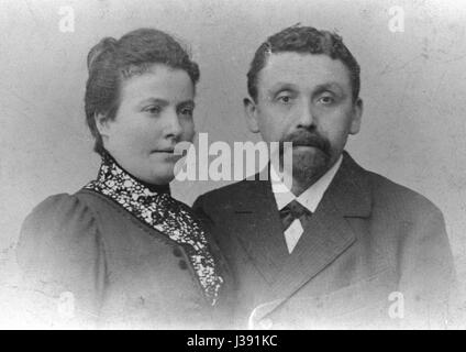 Couple hg 1880 Banque D'Images