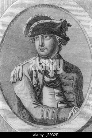 Charles Lee Esq'r. Le major général Americanischer Banque D'Images