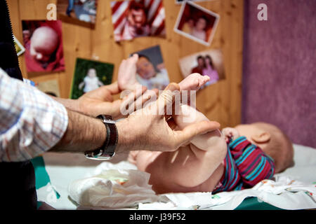 CONSULTATION BÉBÉ Banque D'Images