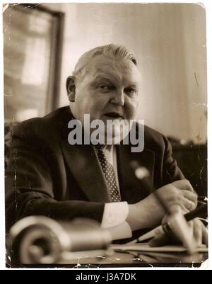 Ludwig Erhard, 1958 Banque D'Images