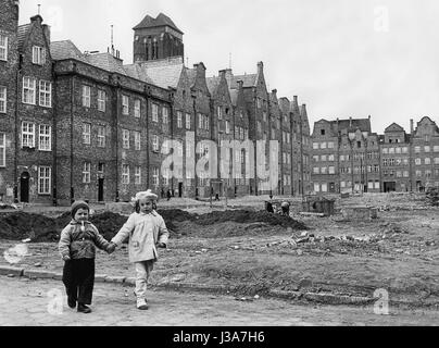 Reconstruction de Danzig, 1959 Banque D'Images