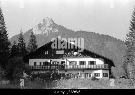 Pavillon de chasse de la famille Sachs à Rechenau, 1969 Banque D'Images