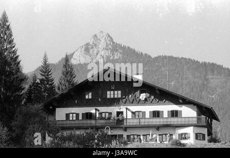 Pavillon de chasse de la famille Sachs à Rechenau, 1969 Banque D'Images