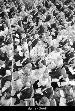 Réouverture de l'Théâtre National de Munich, 1963 Banque D'Images