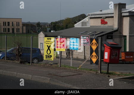 Élections locales écossaises 4 Mai 2017 Banque D'Images