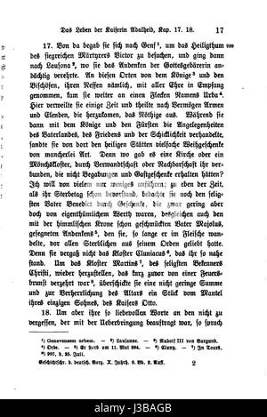 Die Geschichtsschreiber der deutschen Vorzeit 2 Bd. 35 (1891) 17 Banque D'Images