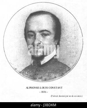 Eliphas Levi 1836 Banque D'Images