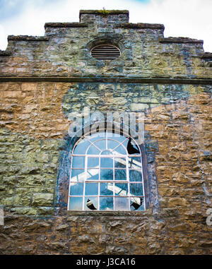 Ancienne usine d'aluminium à Foyers, Ecosse Banque D'Images