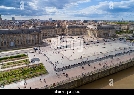 France, Gironde, Bordeaux, zone classée au Patrimoine Mondial de l'UNESCO, quartier Saint Pierre, Douane quay Banque D'Images