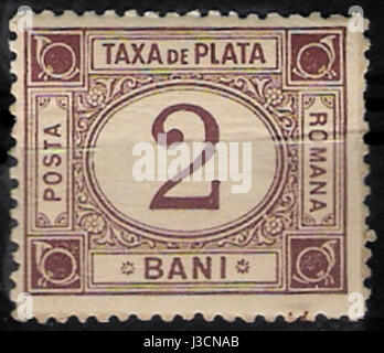 Ce titre fait probablement référence à un timbre de Roumanie émis en 1881, éventuellement catalogué par Michel, une société de catalogue de timbres notable, représentant l'histoire postale roumaine de cette période. Banque D'Images