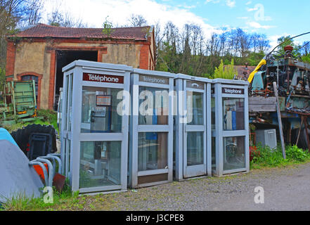 Cabold fashionedins-ancien téléphone Banque D'Images
