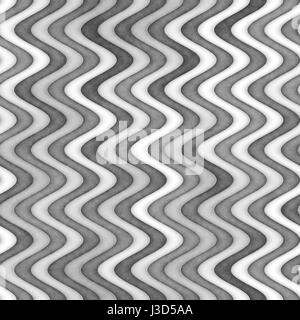 Seamless Texture Trame de gris. Motif de lignes ondulées de gradient. Résumé Fond flou subtil Banque D'Images