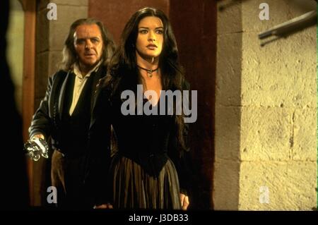 Le masque de Zorro Année : 1998 USA Catherine Zeta-Jones, Anthony Hopkins Réalisateur : Martin Campbell Banque D'Images