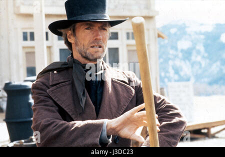 Pale Rider Année : 1985 USA Réalisateur : Clint Eastwood Clint Eastwood Banque D'Images