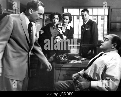 Le procès, ou Mon fils est innocent Année d'essai : 1955 USA Katy Jurado, Glenn Ford Réalisateur : Mark Robson Banque D'Images