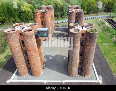 Le Dresden Tours Bio Banque D'Images