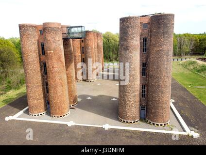 Le Dresden Tours Bio Banque D'Images