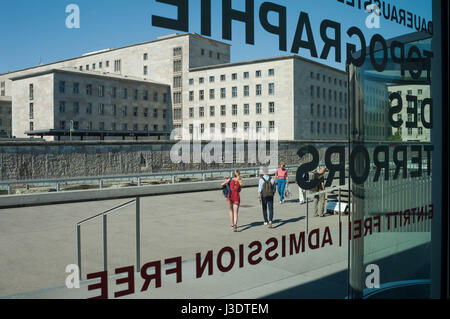 L'Allemagne. Berlin. 2016. La topographie de la Terreur Banque D'Images