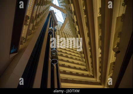 Singapour, République de Singapour, en 2016, le Pan Pacific Hotel Banque D'Images