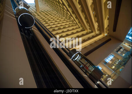 Singapour, République de Singapour, en 2016, le Pan Pacific Hotel Banque D'Images