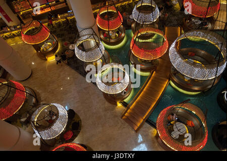 Singapour, République de Singapour, en 2016, le Pan Pacific Hotel Banque D'Images