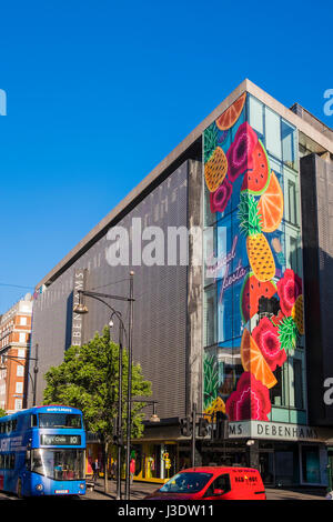 Debenhams magasin sur Oxford Street, Londres, Angleterre, Royaume-Uni Banque D'Images