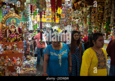 Singapour, République de Singapour, 2016, scène de rue à Little India Banque D'Images