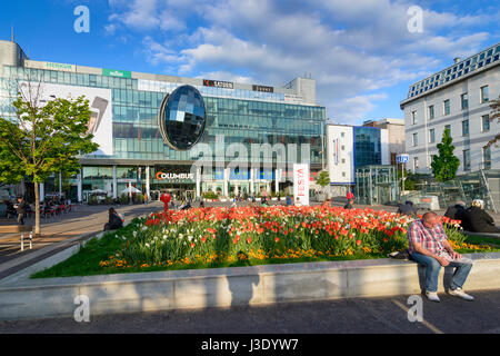 Columbusplatz square shopping center, Columbus, Wien, Vienne, 10. Favoriten, Wien, Autriche Banque D'Images