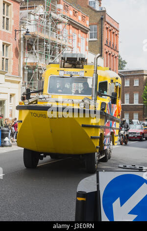 Windsor Duck Tours véhicule amphibie Banque D'Images