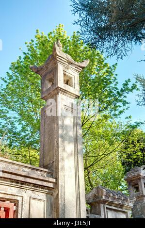 Paris, Bois de Vincennes, le Jardin d'agronomie tropicale Banque D'Images