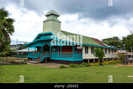 Gizo, Solomon Island - Mars 11th, 2017 : l'Église wesleyenne à Gizo, Solomon Island. Banque D'Images