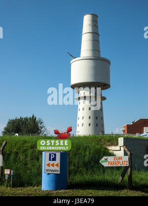 'Oceantower' d'Ostsee Erlebniswelt dans Klaustorf près de Heiligenhafen, Schleswig-Holstein, Allemagne. Banque D'Images