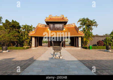 Hue, Vietnam - 10 mars 2017 : La pagode tombeau Tu Duc Banque D'Images