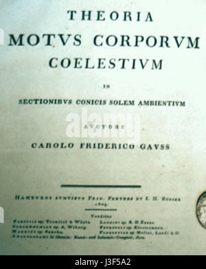 JPG DE GAUSS Banque D'Images