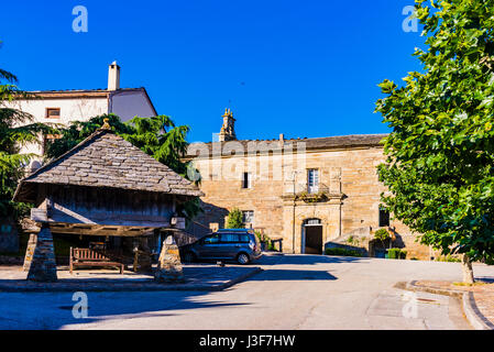 Villanueva de Oscos. Los Oscos, Principauté des Asturies, Espagne, Europa Banque D'Images