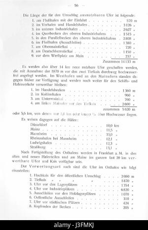 FFM Osthafen fait référence au port East de Francfort, qui était une zone portuaire critique à Francfort, en Allemagne. La référence au 1907 peut indiquer la période pendant laquelle l'infrastructure du port a été développée ou agrandie. Banque D'Images