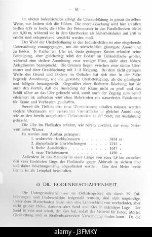 Le titre fait référence à la zone FFM Osthafen en 1907, décrivant probablement une photo historique ou un enregistrement de la zone portuaire de Francfort, en Allemagne, au cours de cette année-là. Banque D'Images