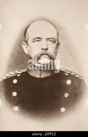 Général Otto von Bismarck Banque D'Images