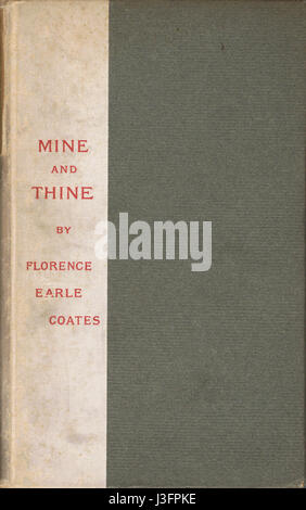 Florence Earle Coates et tes mines 1904 Banque D'Images