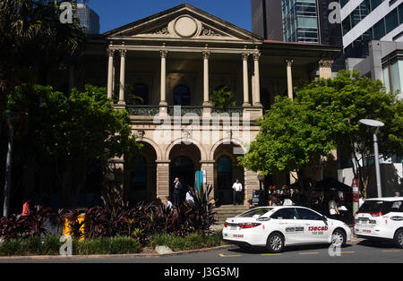 Brisbane, Australie : General Post Office (GPO) bâtiment dans Queen Street Banque D'Images