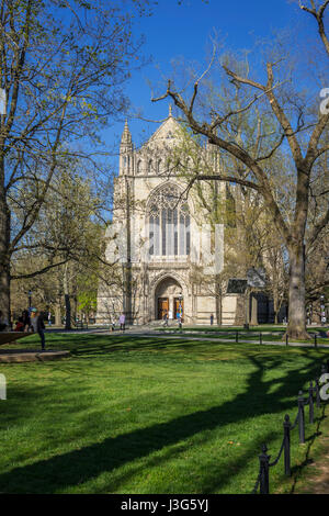 Chapelle de l'Université de Princeton, New Jersey, USA Banque D'Images