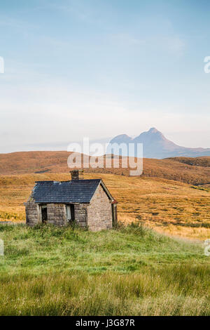 L'hangar de stockage sur l'île de Skye en Ecosse Banque D'Images